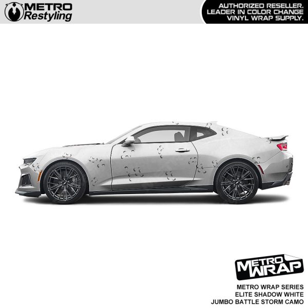 Metro Wrap Jumbo Battle Storm Elite Shadow White Camouflage Vinyl Film Online Hot Sale - Image 2