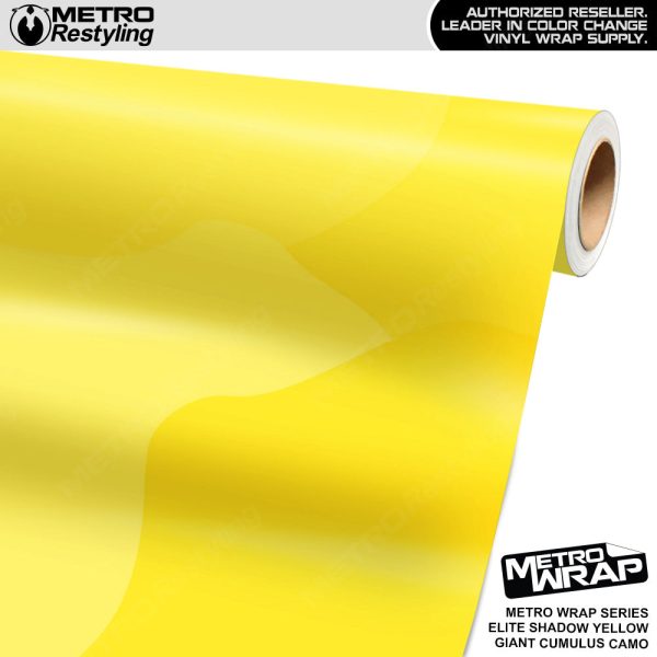 Metro Wrap Giant Cumulus Elite Shadow Yellow Camouflage Vinyl Film Online Sale