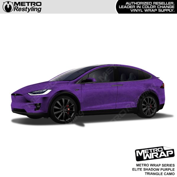 Metro Wrap Large Triangle Elite Shadow Purple Camouflage Vinyl Film Online - Image 2