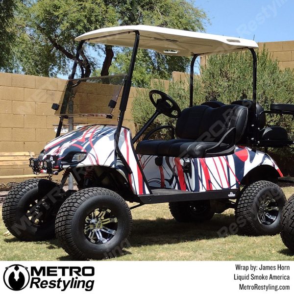 Metro Wrap Liquid Smoke America Vinyl Film Online Hot Sale - Image 2
